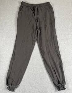 Aerie Jogger Pants Women's Gray XS 100% Cotton Activewear Athleisure